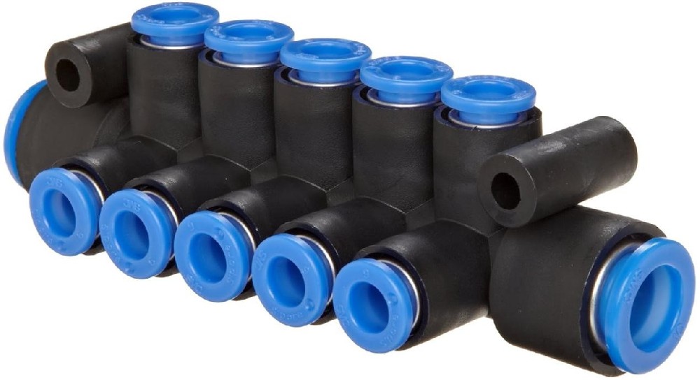 1737437743456251.jpg KM16-06-06-3: SMC Pneumatic Tube Fittings with Hose and Regulator