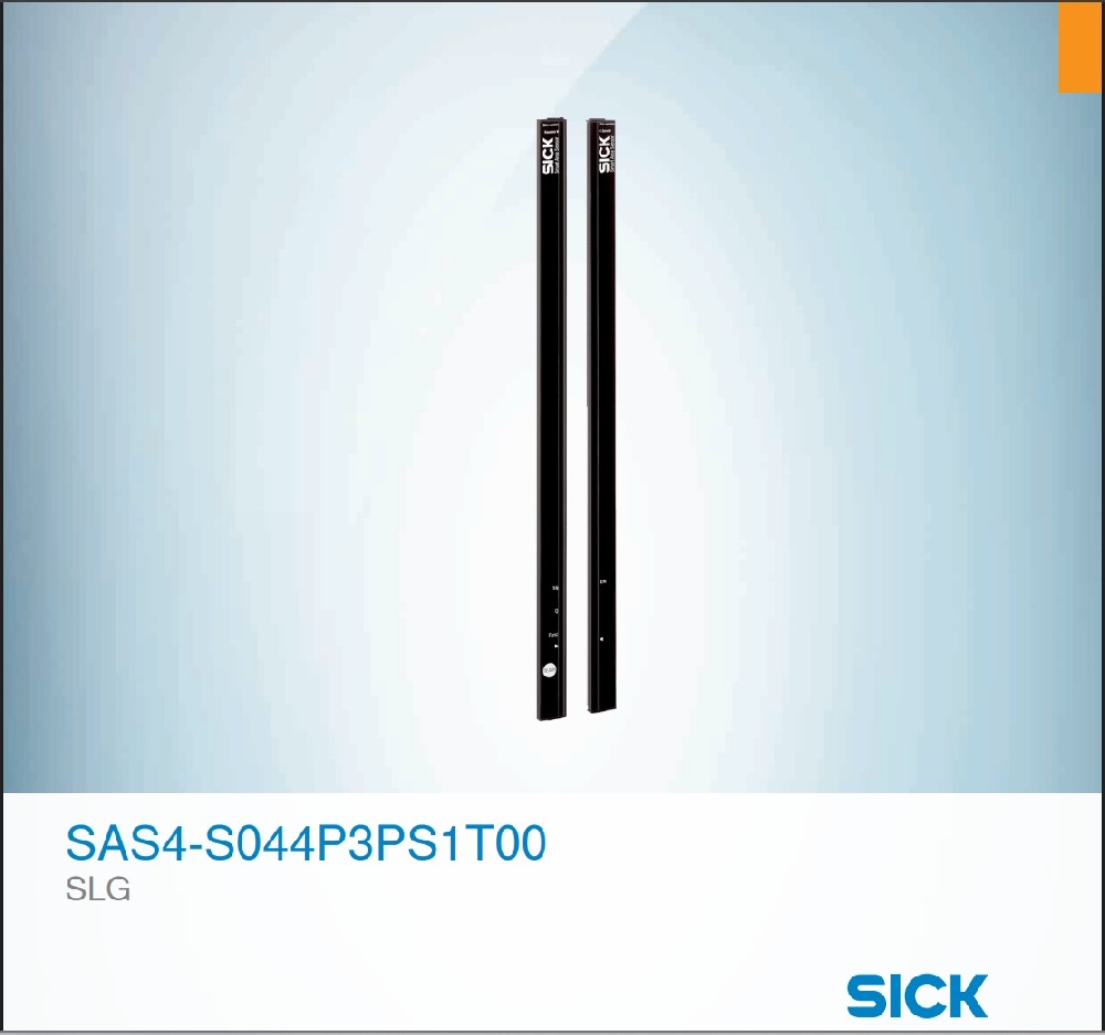 1743231716857868.jpg SICK SAS4-S044P3PS1T00 Through Light Beam PNP Sensor