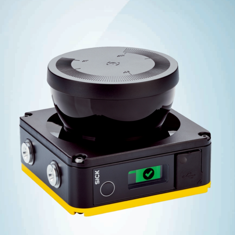 SICK NANS3-AAAZ30AN1 Safety Laser Scanner with LiDAR Technology, IP67 Rated for Outdoor and Industrial Safety Applications. .jpg