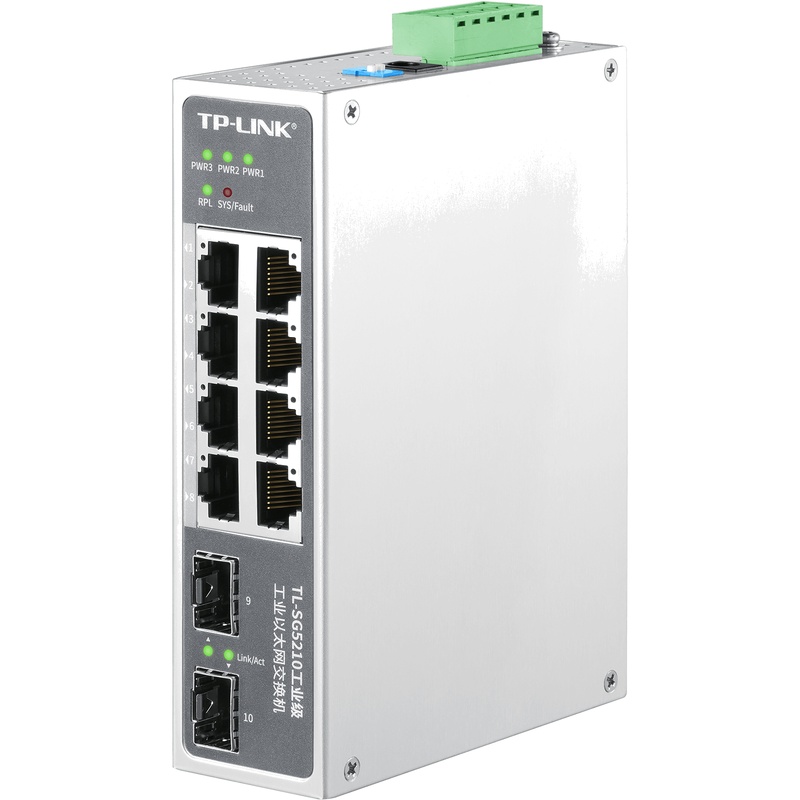 TP-LINK TL-SG5210 10 Port Gigabit Managed Switch for Managed Switch Layer 3 Networks with High Bandwidth